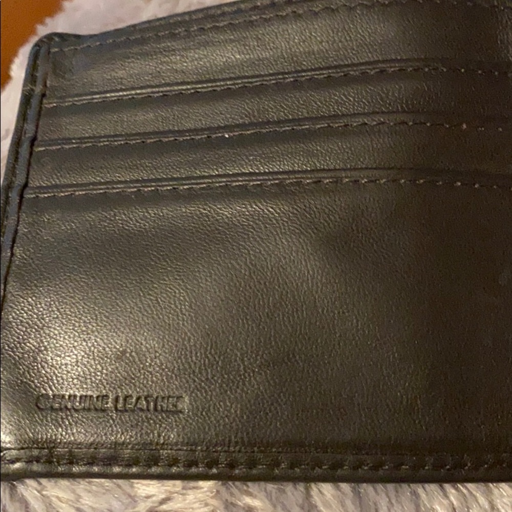 Perry Ellis portofino wallet brown leather men’s - Picture 3 of 4